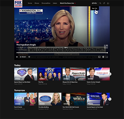 Fox news without online tv provider