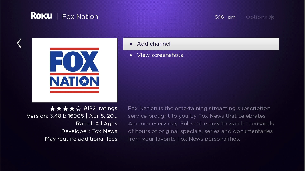 Fox nation tv online app