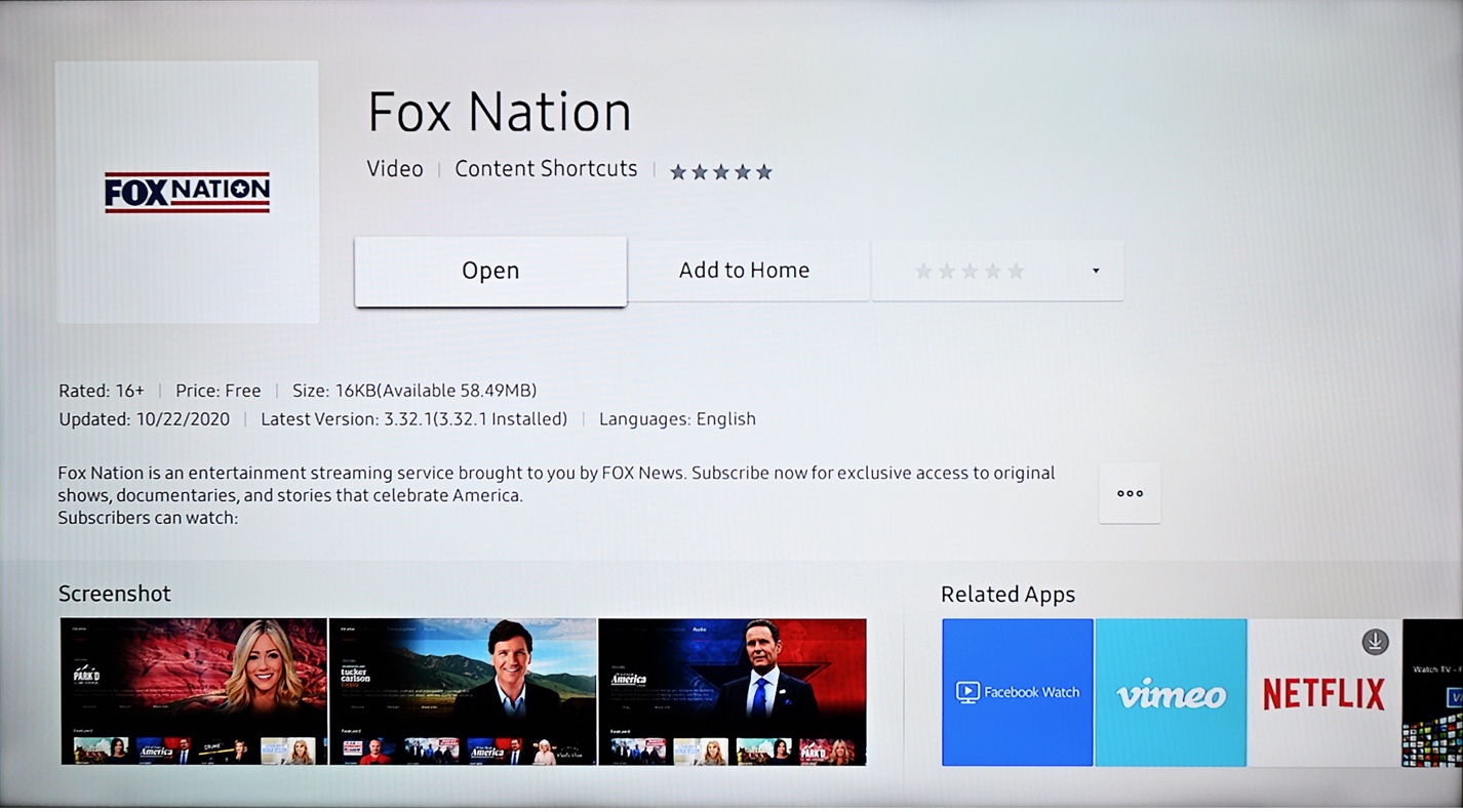 Fox news app discount for lg smart tv