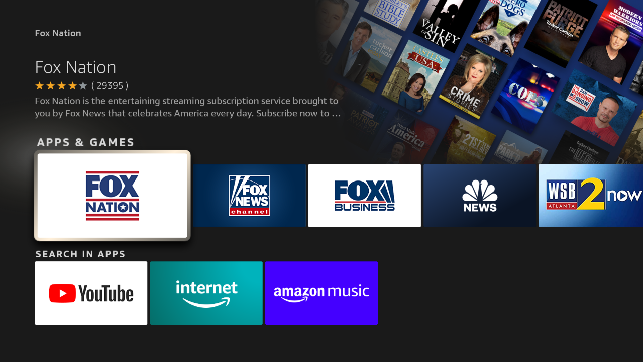 Fox 5 best sale app for firestick